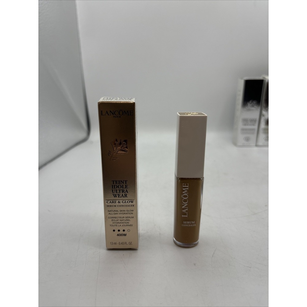 Lancome Teint Idole Ultra Wear Care & Glow Serum Concealer 400W 0.43oz NEW